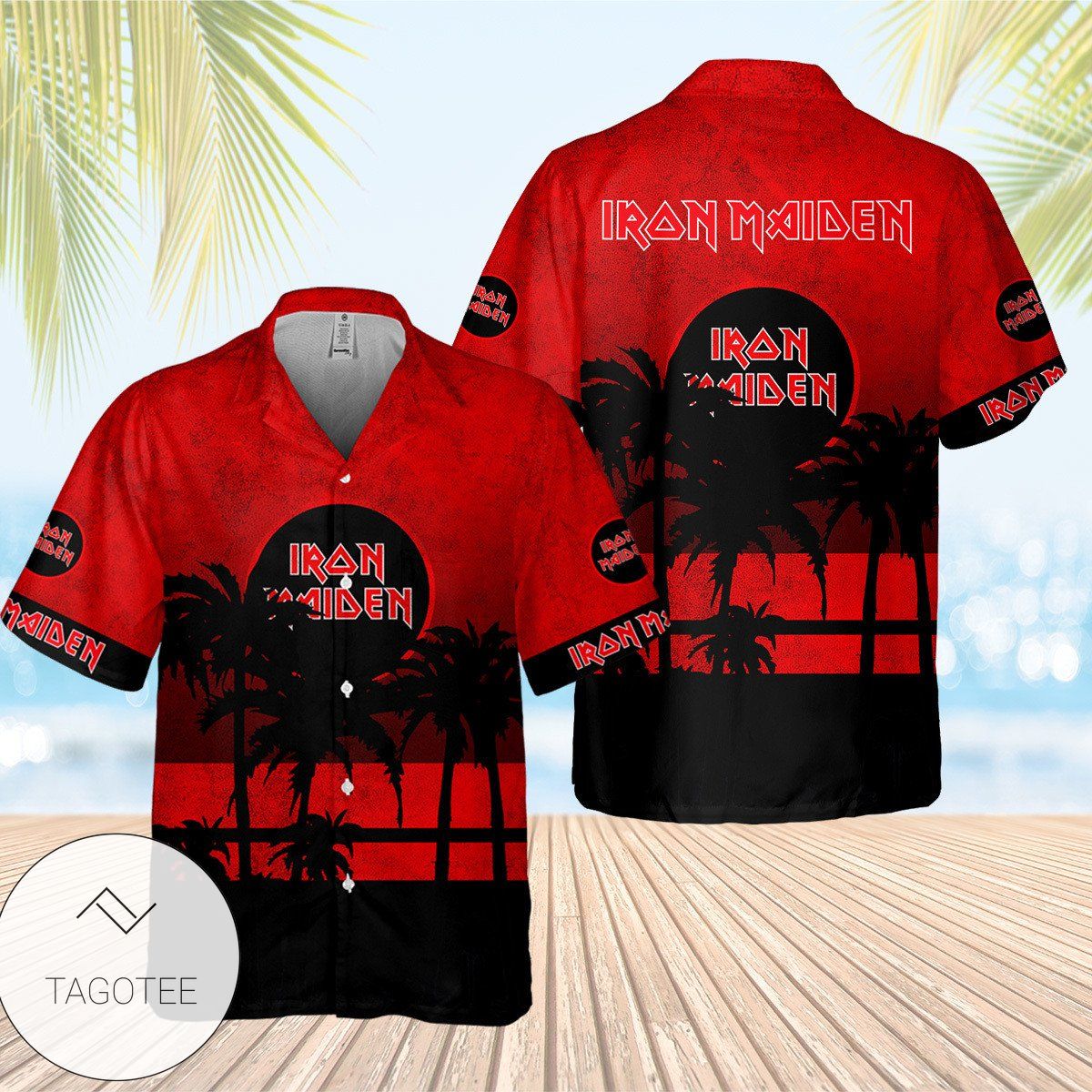 Iron Maiden Band Hawaiian Shirt Style 1