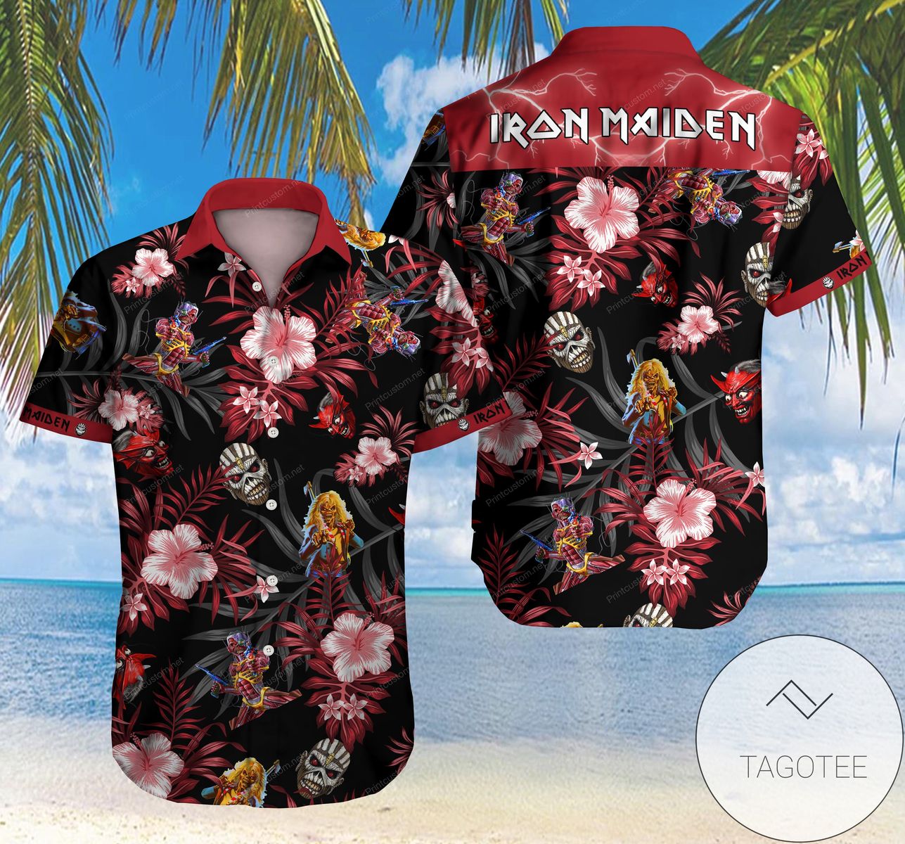 Ironmaiden Hawaiian Shirt