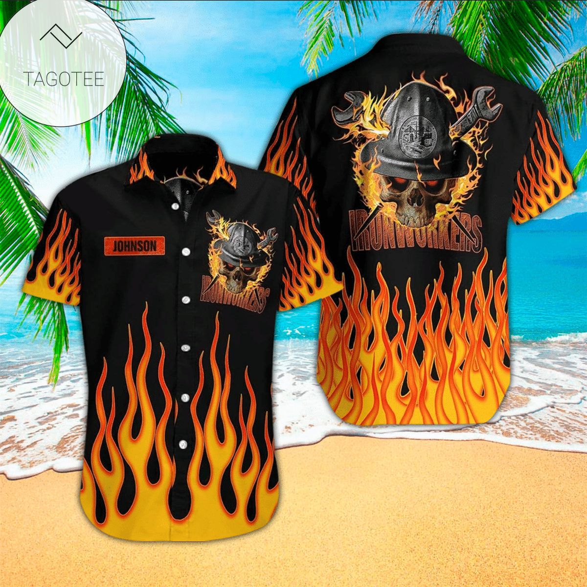 Ironworker Hawaiian Shirt Ironworker Lover Gifts