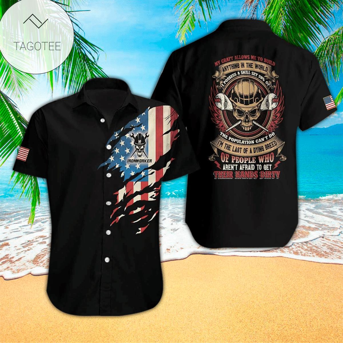 Ironworker Hawaiian Shirt Perfect Gift Ideas For Ironworker Lover