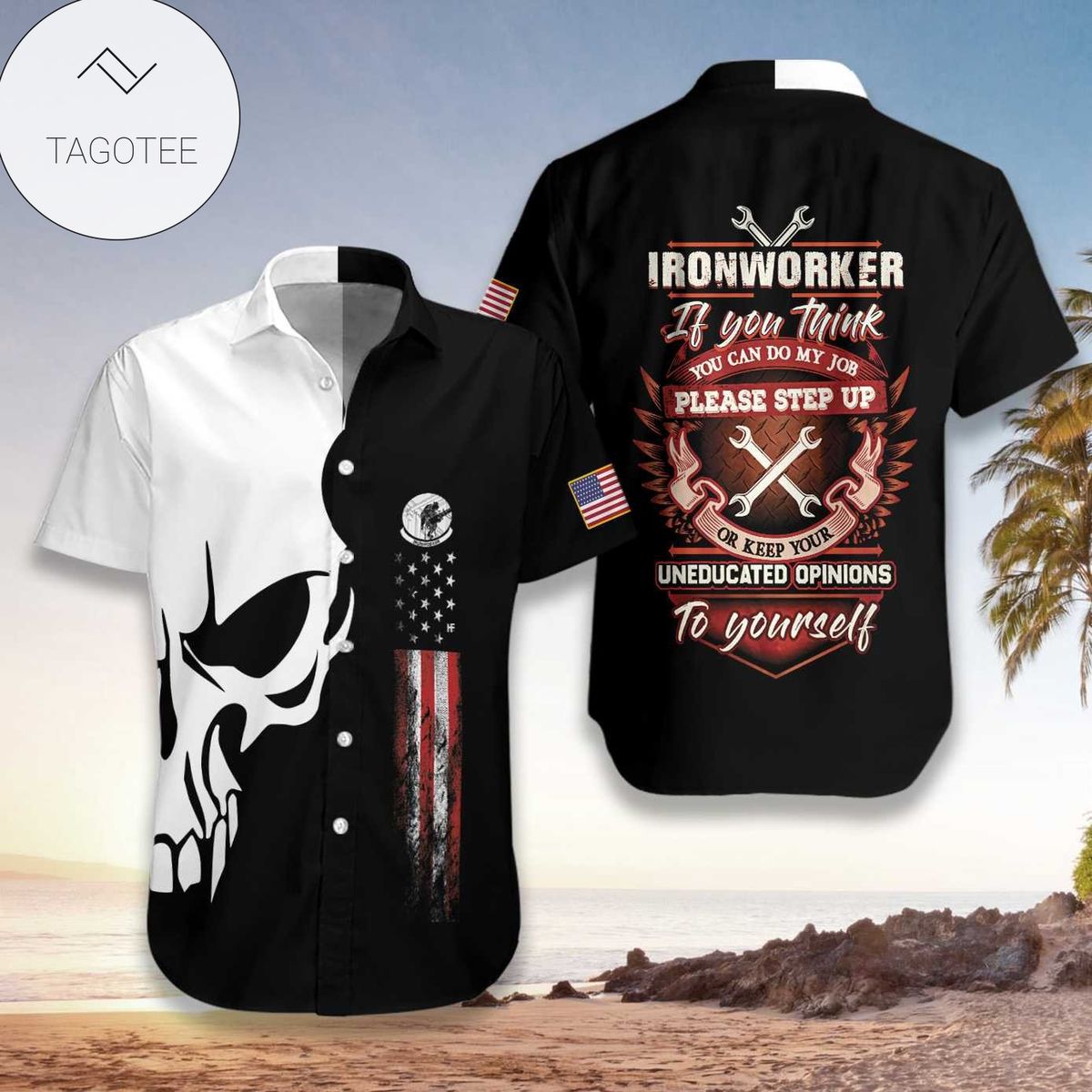 Ironworker Hawaiian Shirt Perfect Gift Ideas For Ironworker Lover