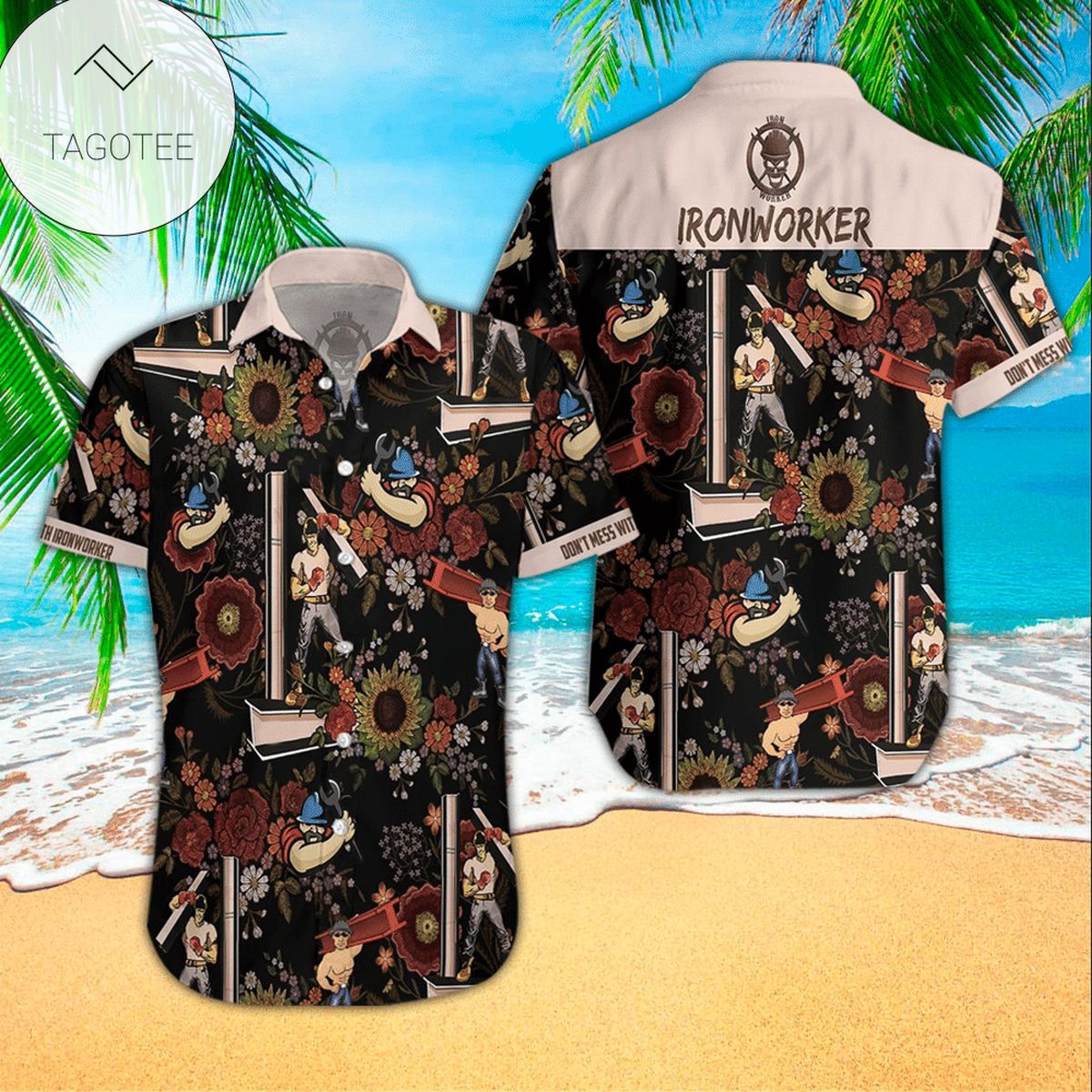 Ironworker Shirt Ironworker Hawaiian Shirt For Ironworker Lovers