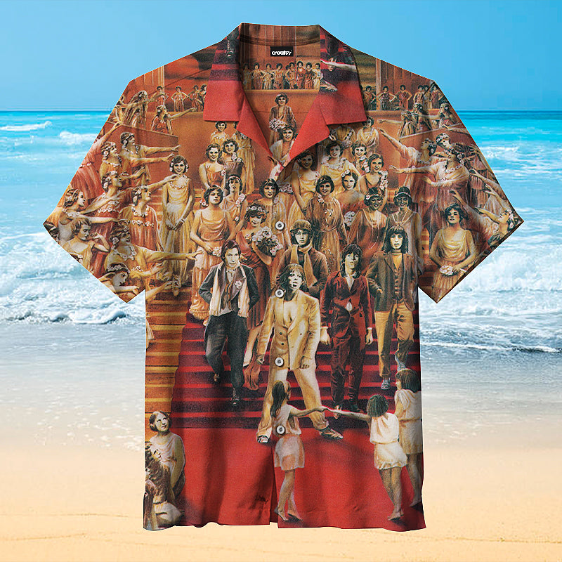 James Bond Bonus Value Time Units Pinball Hawaiian Shirt