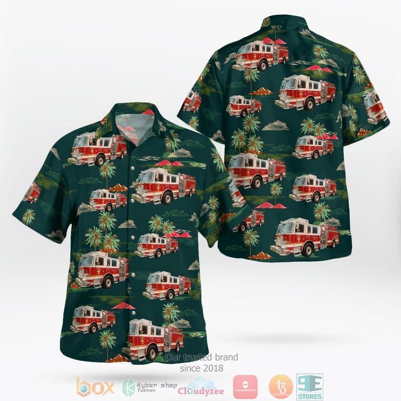 IUPUI Hawaiian Shirt, Short