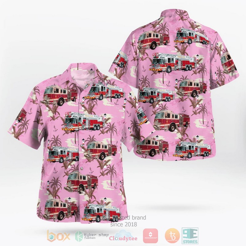 Isleton Fire Department Hawaii 3D shirt