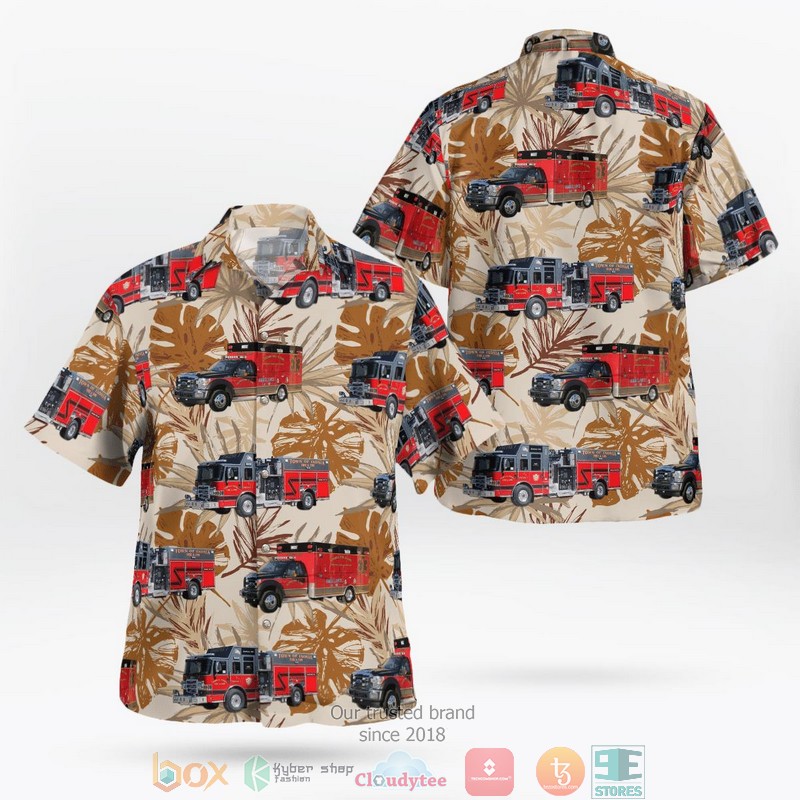 ity of Turlock – Fire Department Hawaiian shirt