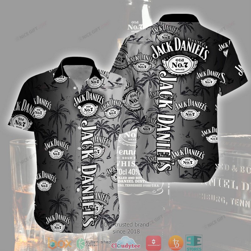 Jack Daniel’s 3D Hawaiian Shirt