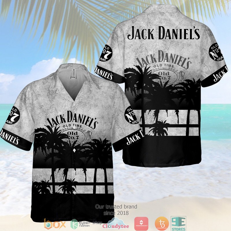 Jack Daniel’s No.7 Mickey Mouse on the beach 3d Hawaiian Shirt, Short