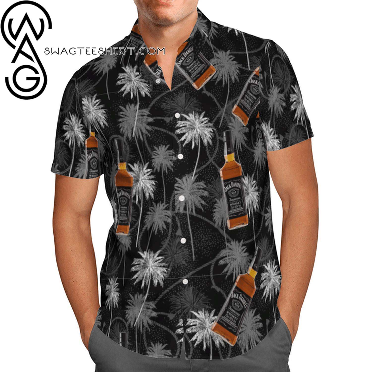 Jack Daniel’s Mickey Mouse Summer Outfits Hawaiian Shirt