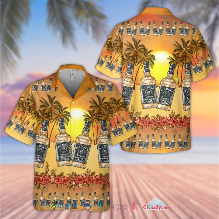 Jack Daniel’s Surfing Hawaiian Shirt