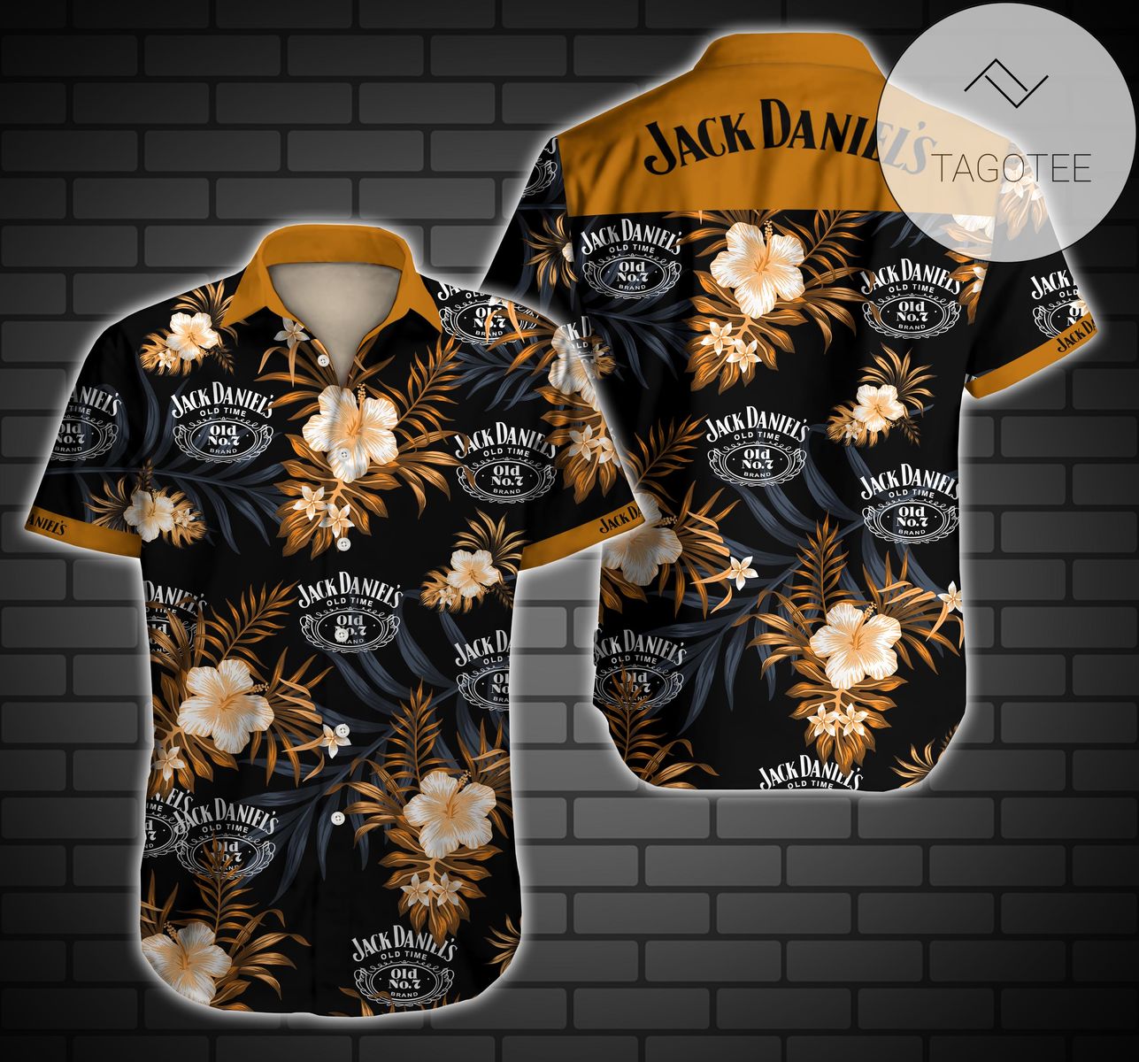 Jack Daniel Logos Authentic Hawaiian Shirt 2022