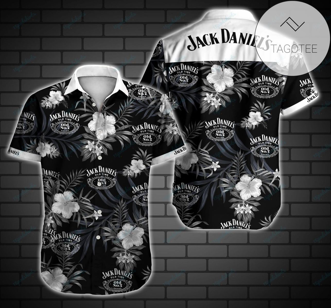 Jack Daniels Hawaiian Shirt