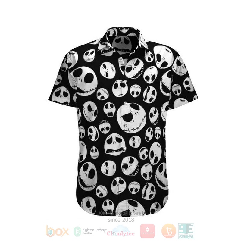 Jack Skellington Hawaiian Shirt