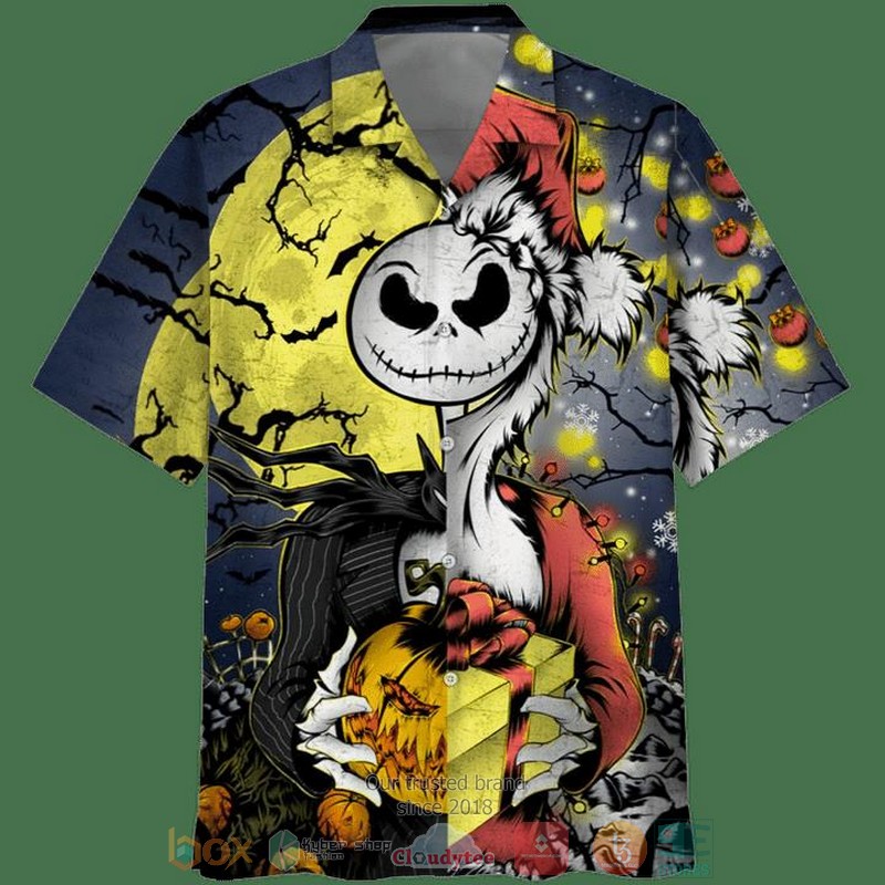 Jack Skellington Hawaiian Shirt