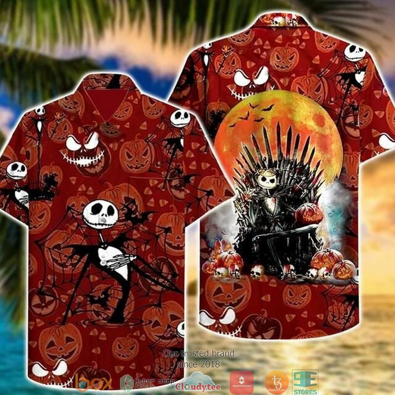 Jack Skellington Jack Daniel’s Halloween Hawaiian Shirt