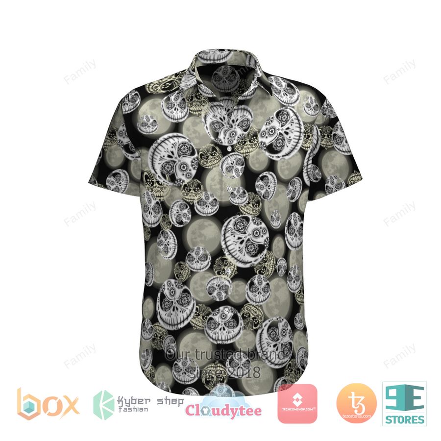 Jack Skellington Happy Halloween Hawaiian Shirt