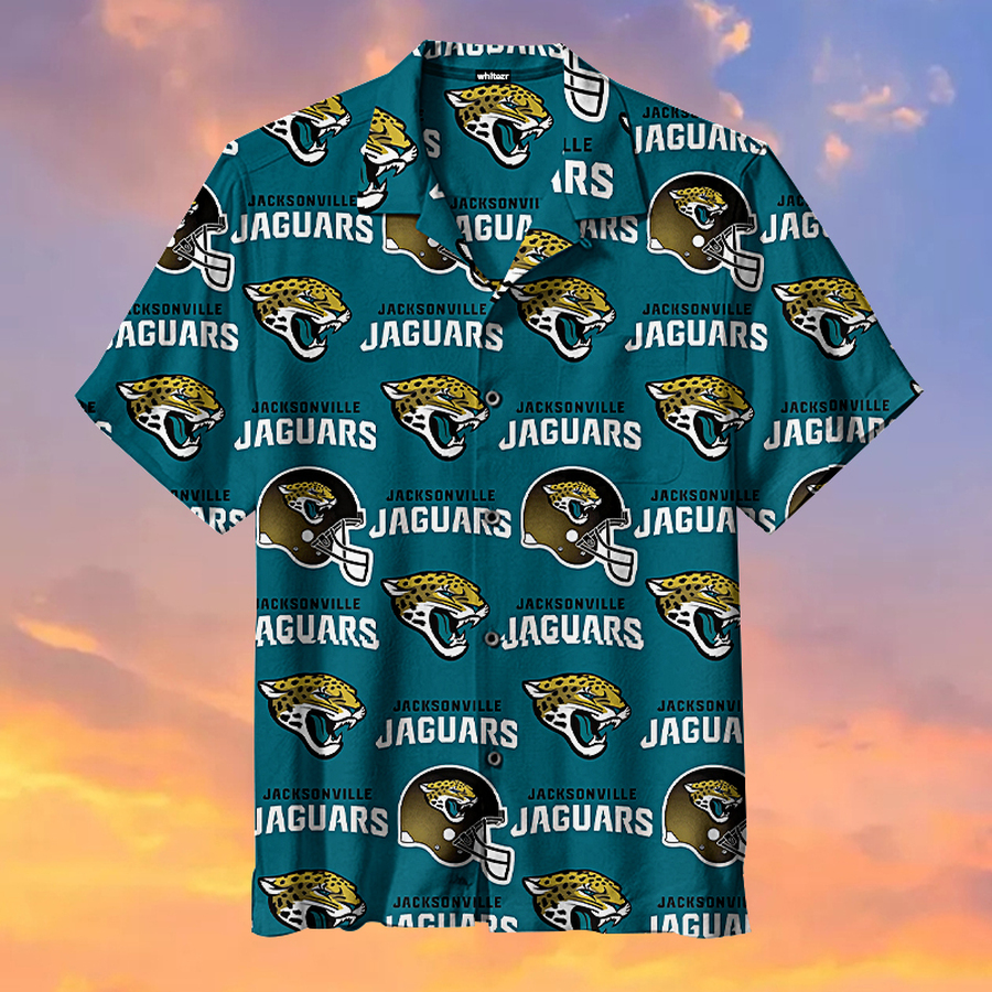 Jacksonville Jaguar Wild Hawaiian Shirt 3D All Over Print Men Women Unisex Model 91