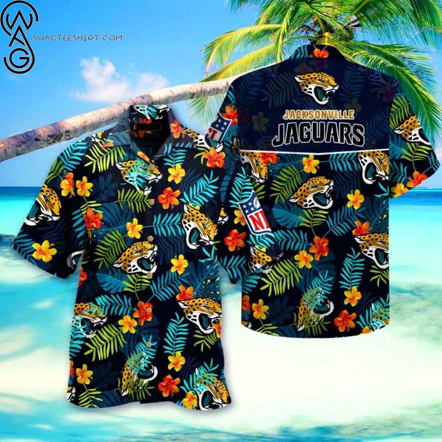 Jacksonville Jaguars For Fan Summer Vacation Hawaiian Shirt