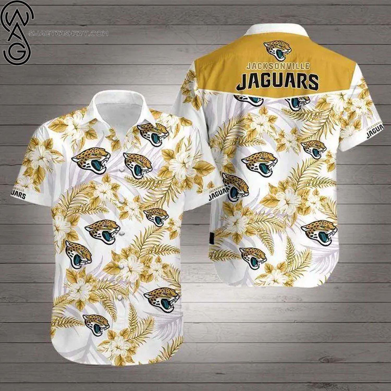 Jacksonville Jaguars Shark Summer Aloha Hawaiian Shirt