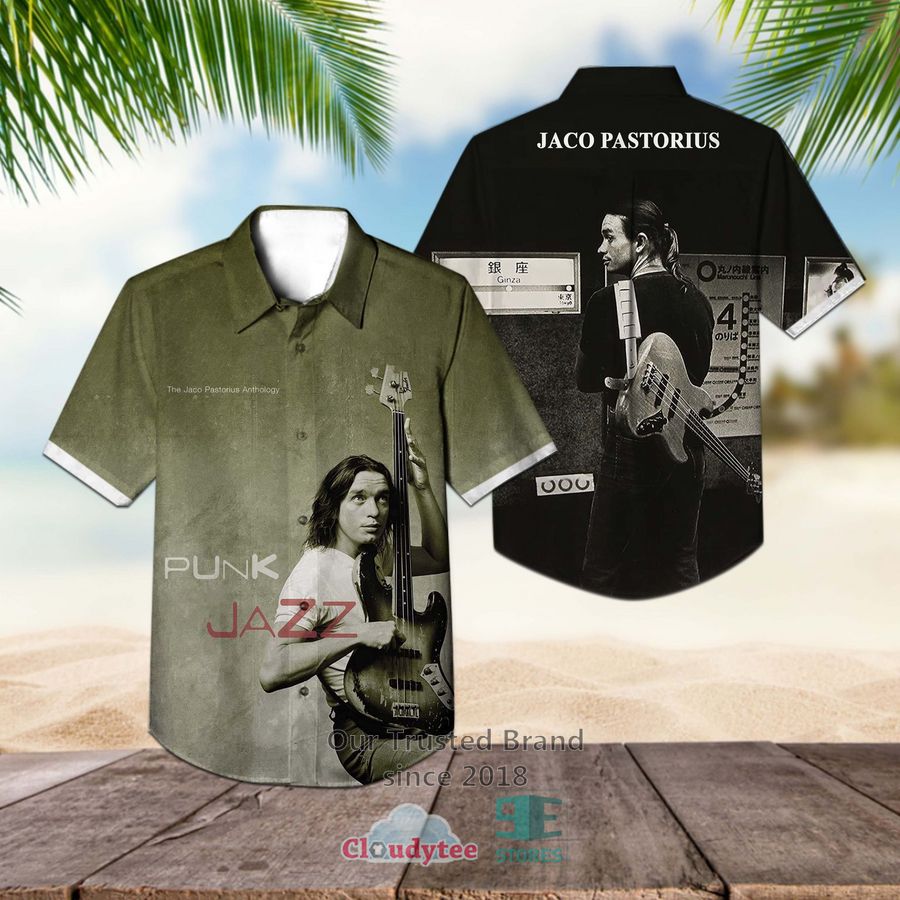 Jaco Pastorius Truth Liberty Soul Dark Hawaiian Casual Shirt