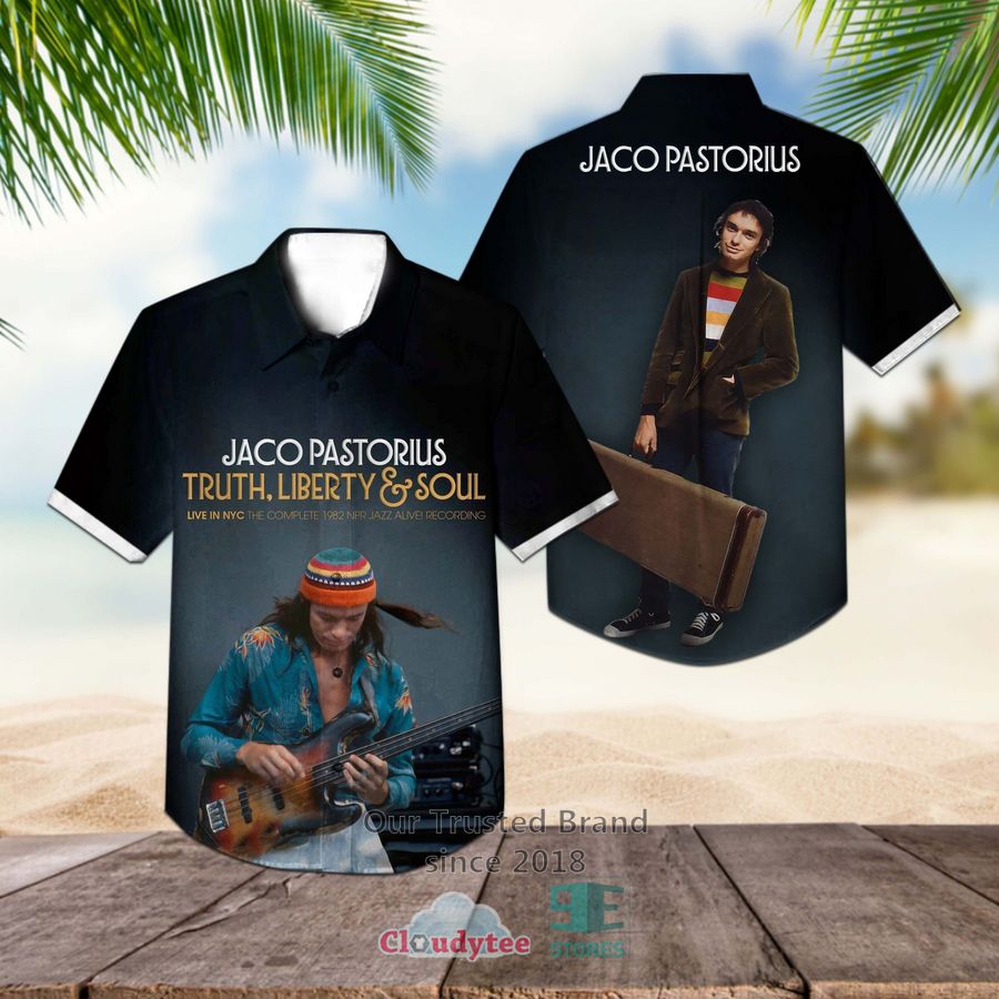 Jaco Pastorius Invitation Hawaiian Casual Shirt