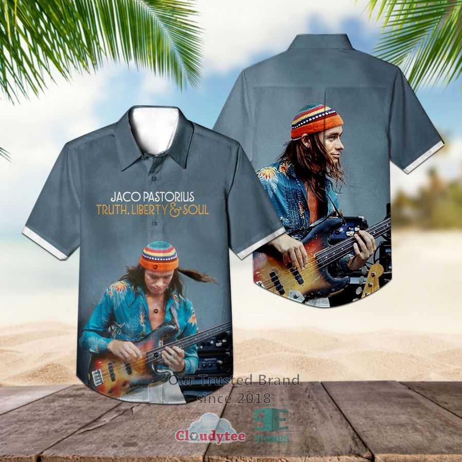 Jaco Pastorius The Birthday Concert Hawaiian Casual Shirt