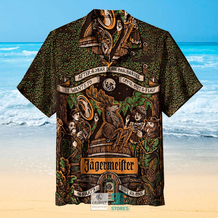 Jagermeister Casual Hawaiian Shirt