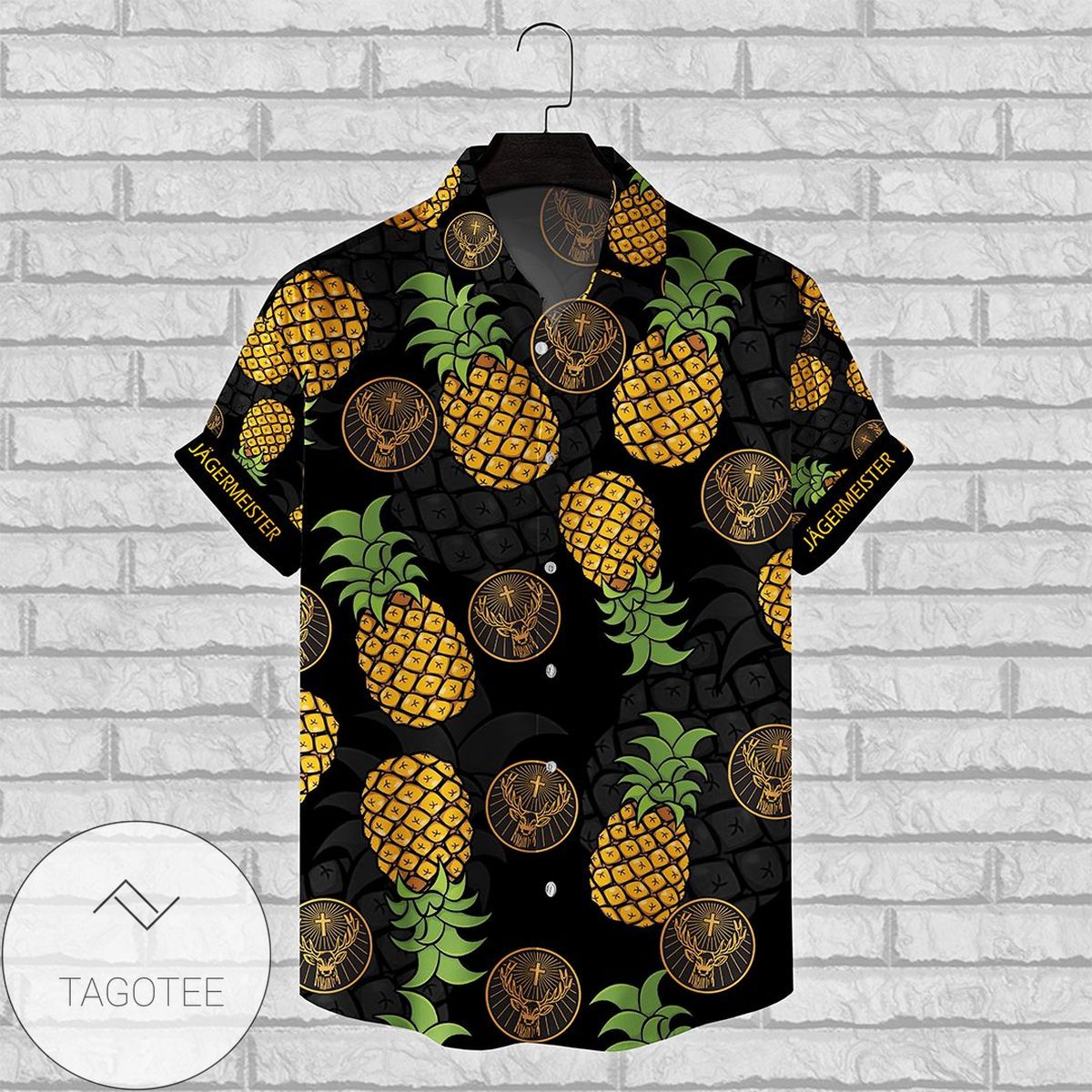 Jagermeitee Flower Hawaiian Shirt