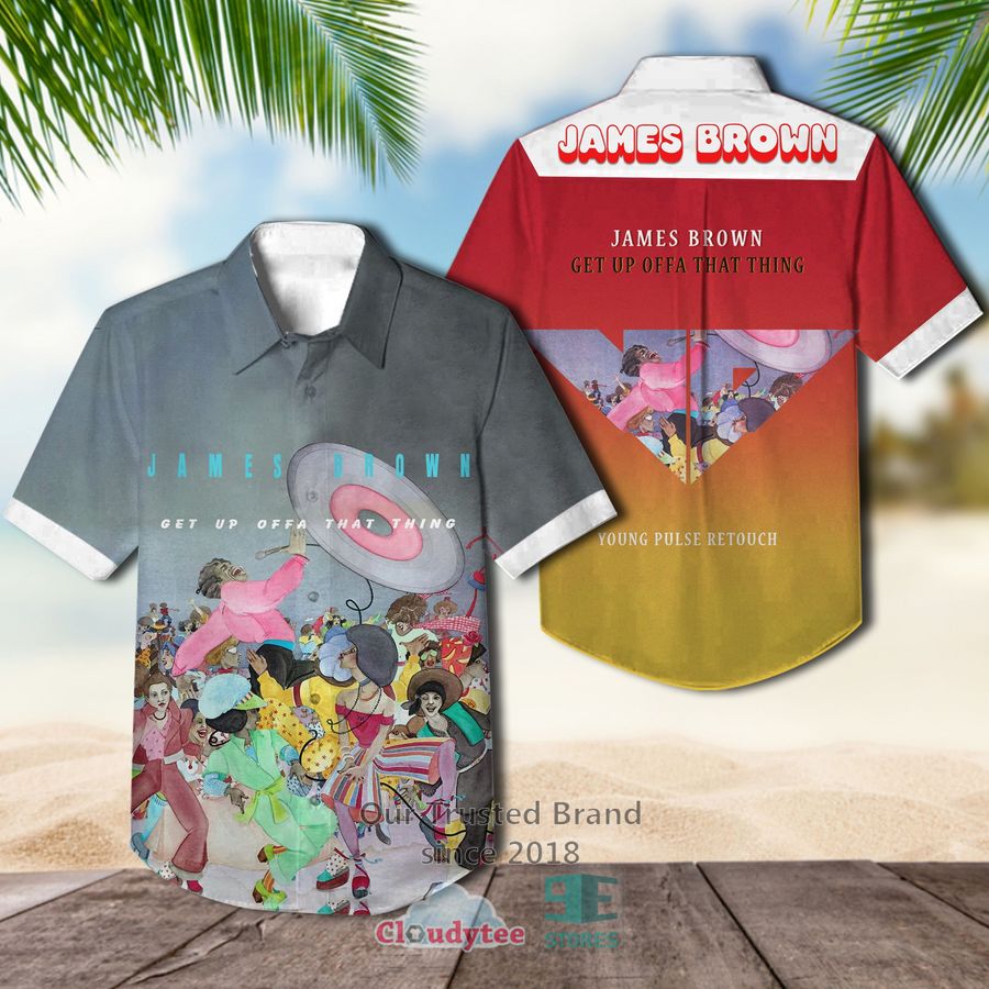 James Brown Gravity Album Hawaiian Shirt