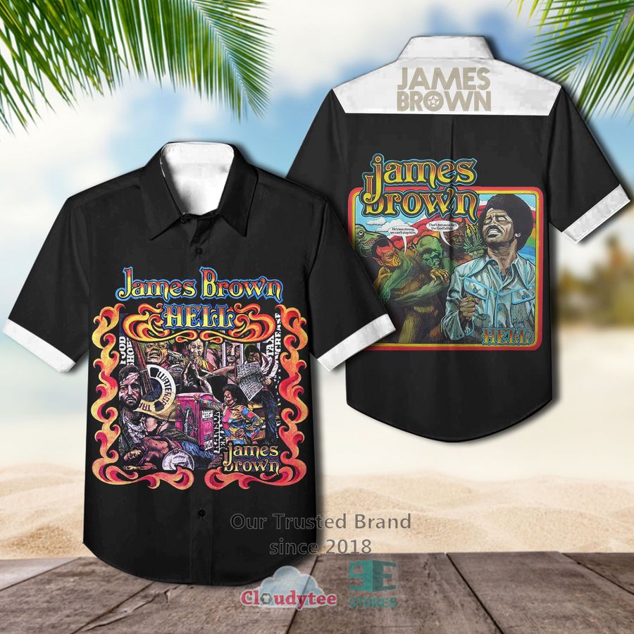 James Brown Sex Machine Album Hawaiian Shirt