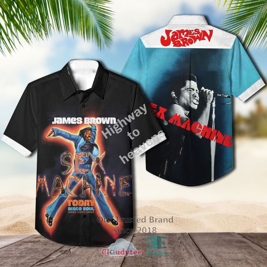 James Brown Gravity Album Hawaiian Shirt