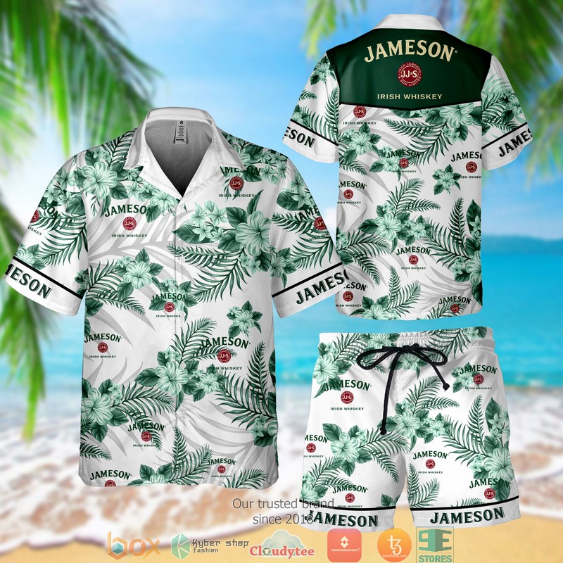 Jameson Irish Whiskey 3D Hawaiian Shirt