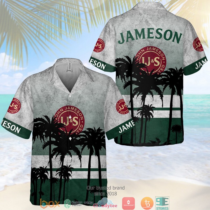 Jameson Irish Coconut island Hawaiian Shirt