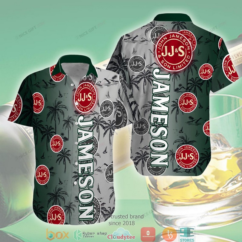 Jameson Irish Whiskey 3D Hawaiian Shirt