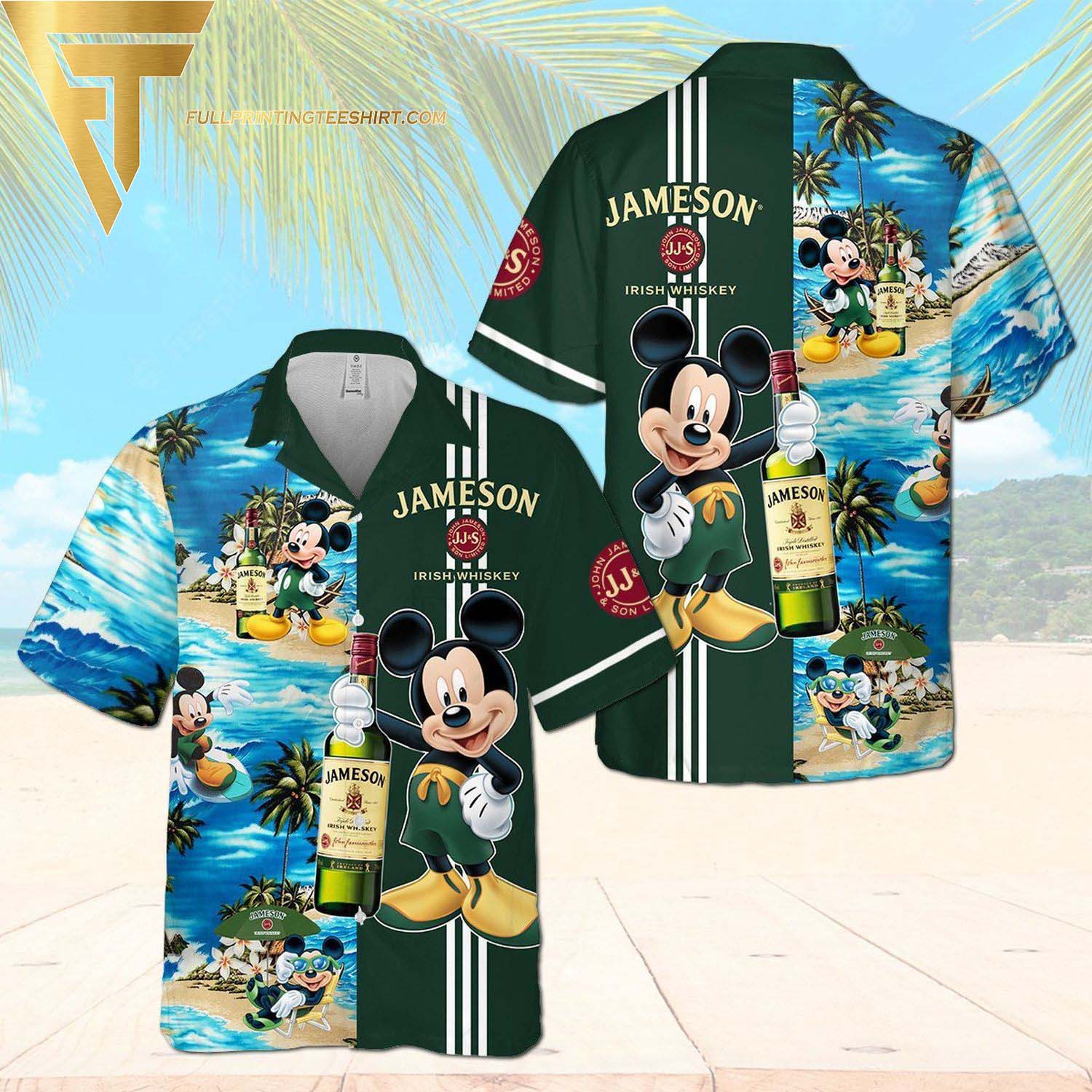 Jagermeister Palm Tree Summer Outfits Hawaiian Shirt