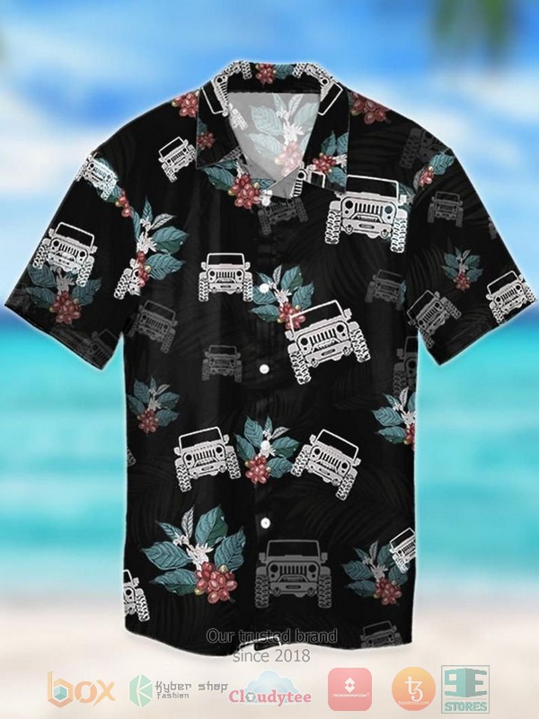 Jeep Duck With Sunglasses Hawaiian Shirt