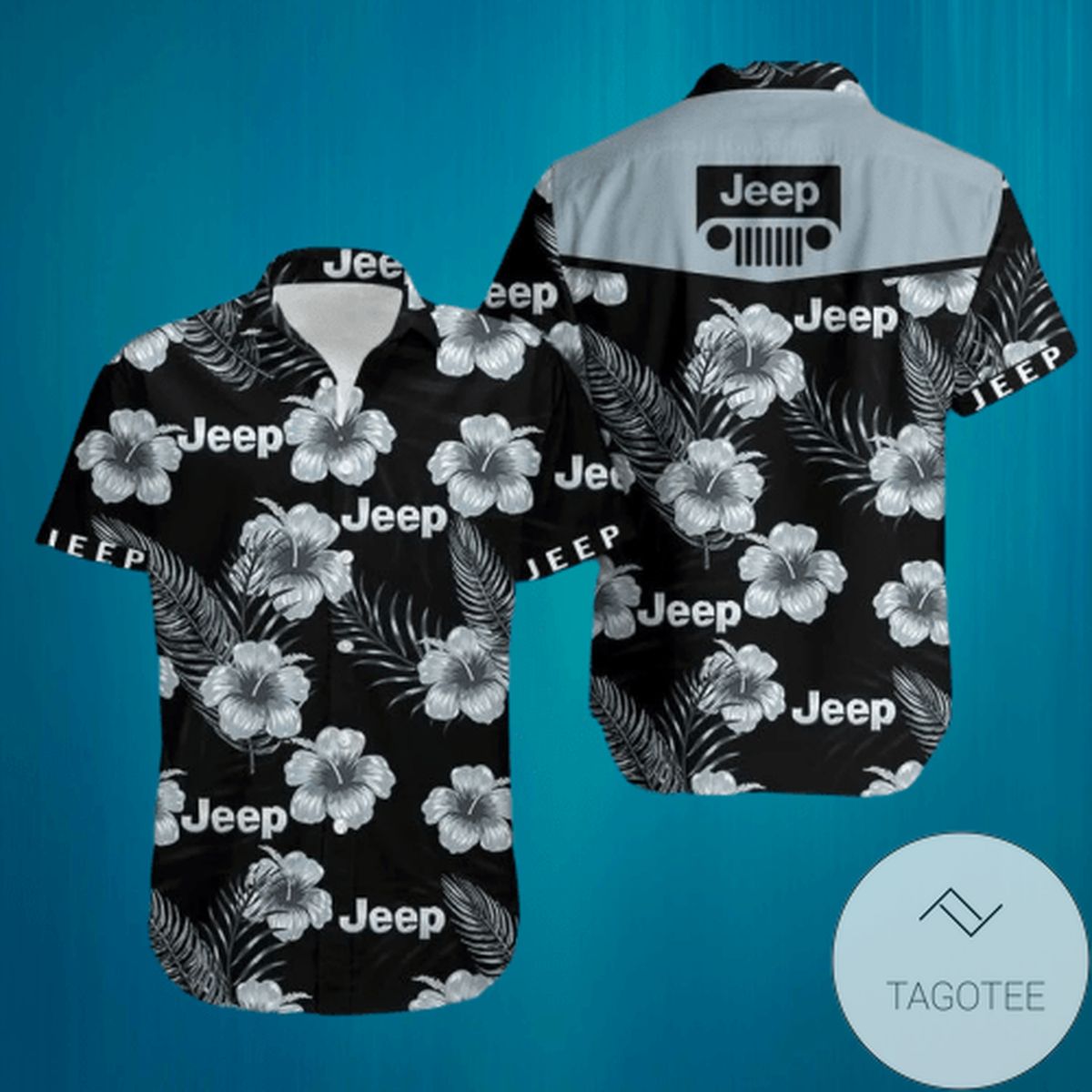 Jeep Hawaiian Shirt 3d