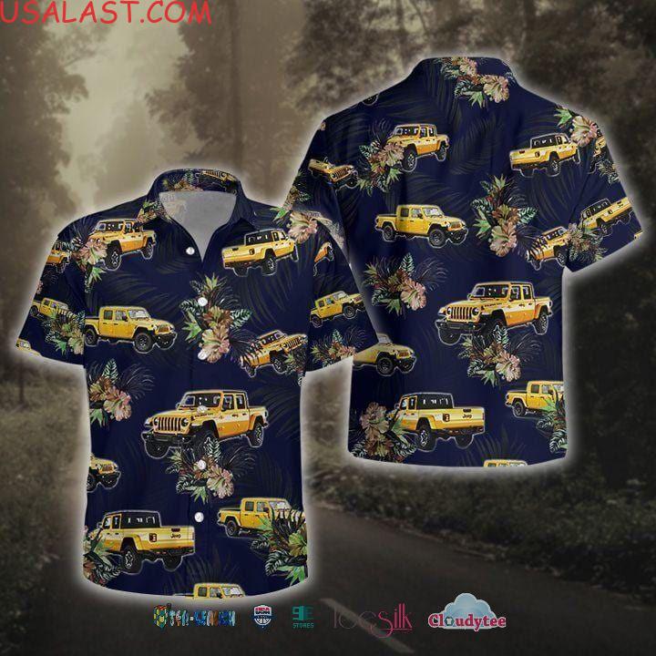 Jeep On Beach Summer Vacation Hawaiian Shirt For Men Women