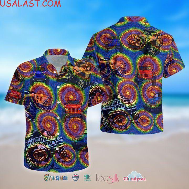 Jeep Tire Track Unisex Hawaiian Shirts