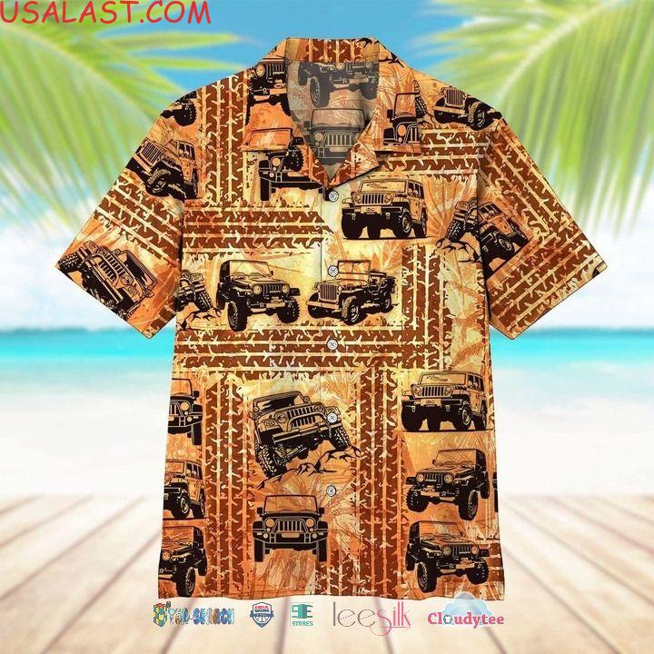 Jeep Tropical Unisex Hawaiian Aloha Shirts