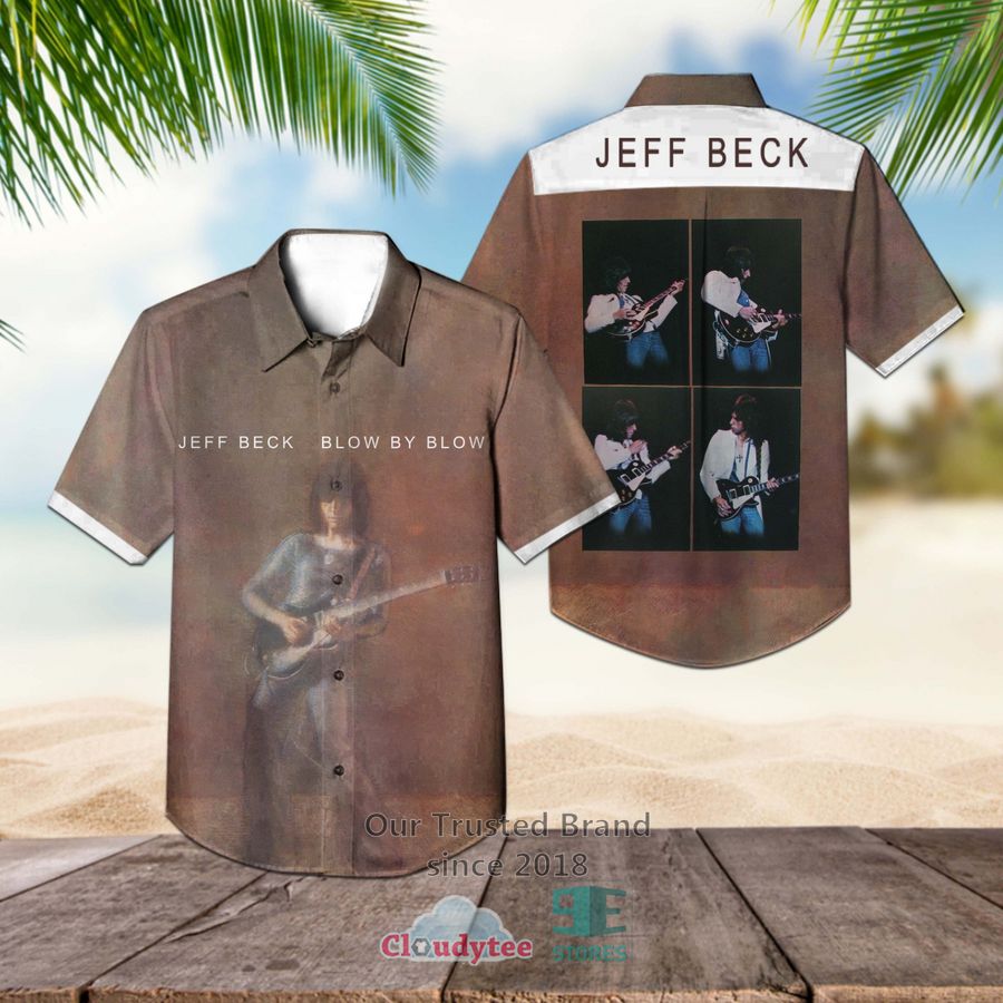 Jeff Beck Group Hawaiian Casual Shirt