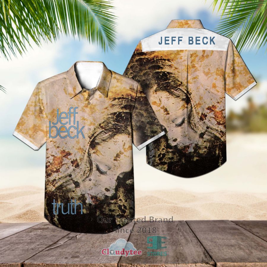 Jeff Beck Wired Hawaiian Casual Shirt