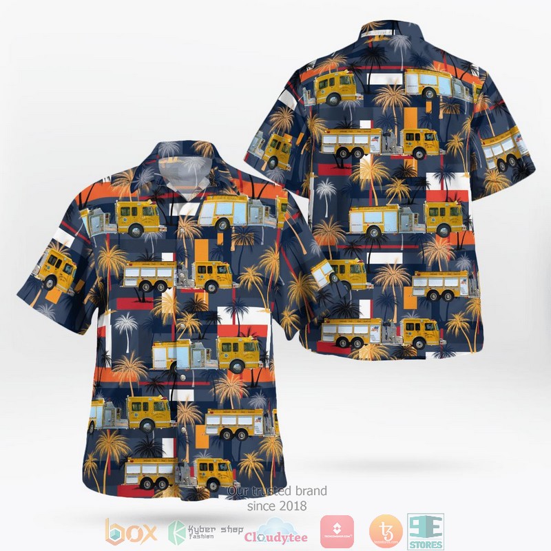 Jefferson County West Virginia Jefferson County Sheriffs Office 2020 Ford Police Interceptor Utility Hawaiian Shirt