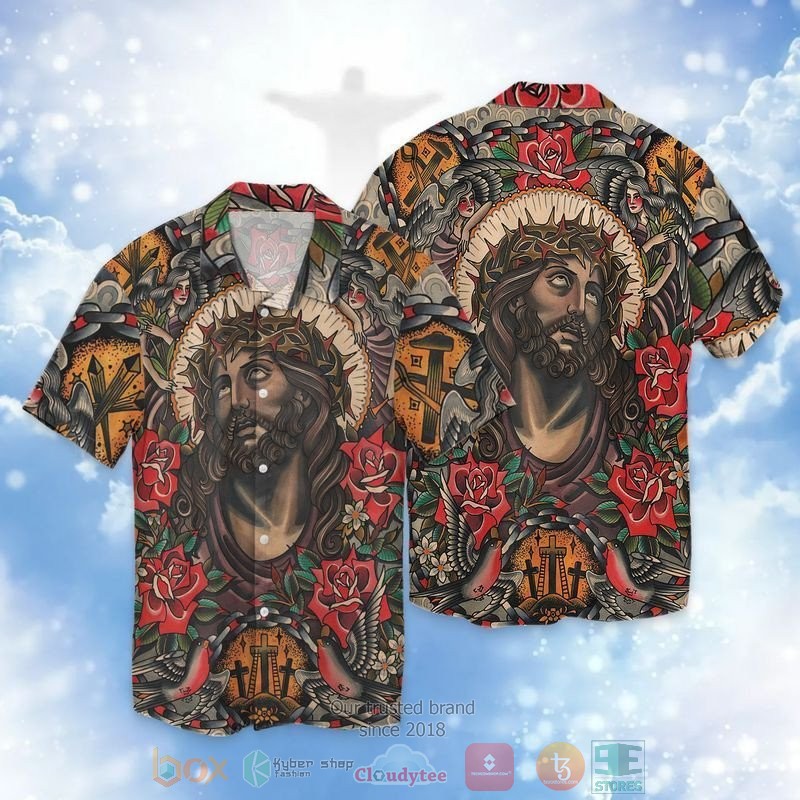 Jesus Focus On Me Not The Storm Hawaiian Shirt