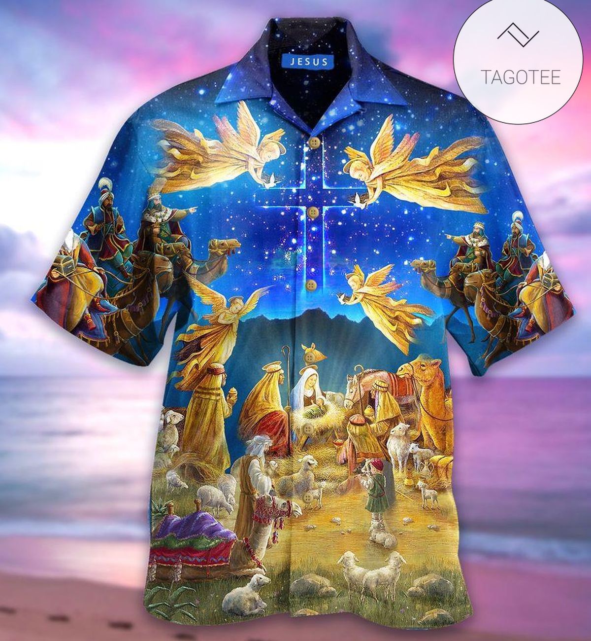 Jesus Hawaiian Shirt A Child Of God A Man Of Faith A Warrior Of Christ Hawaii Aloha Shirt