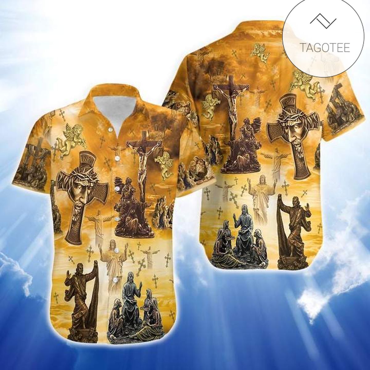 Jesus Hawaiian Shirt A Child Of God A Man Of Faith A Warrior Of Christ Hawaii Aloha Shirt