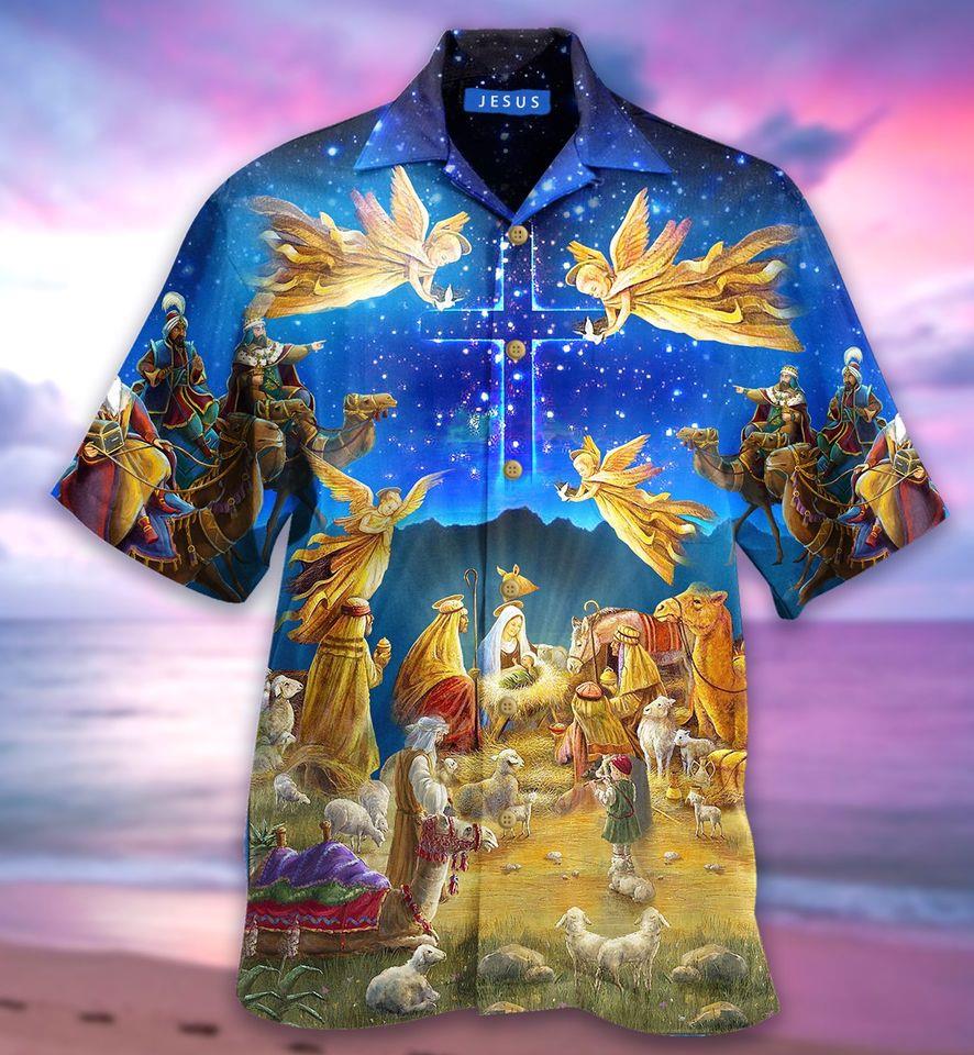 Jesus He Is Risen Eagle & Dove Hawaiian Shirt