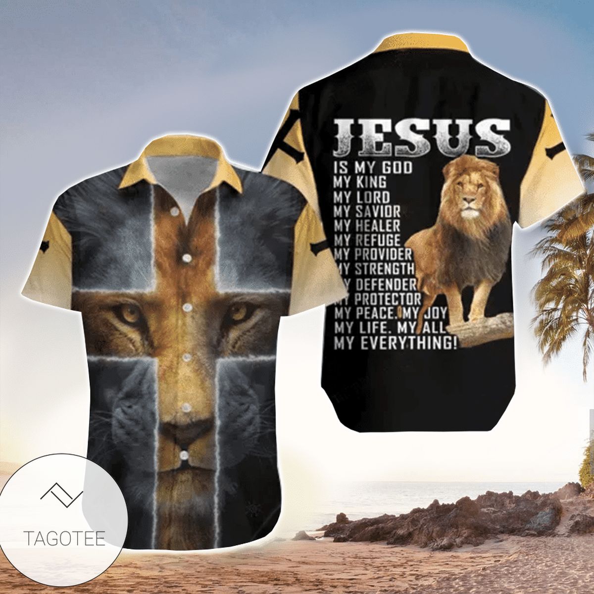 Jesus Is My Everything Jesus Hawaiian Shirt