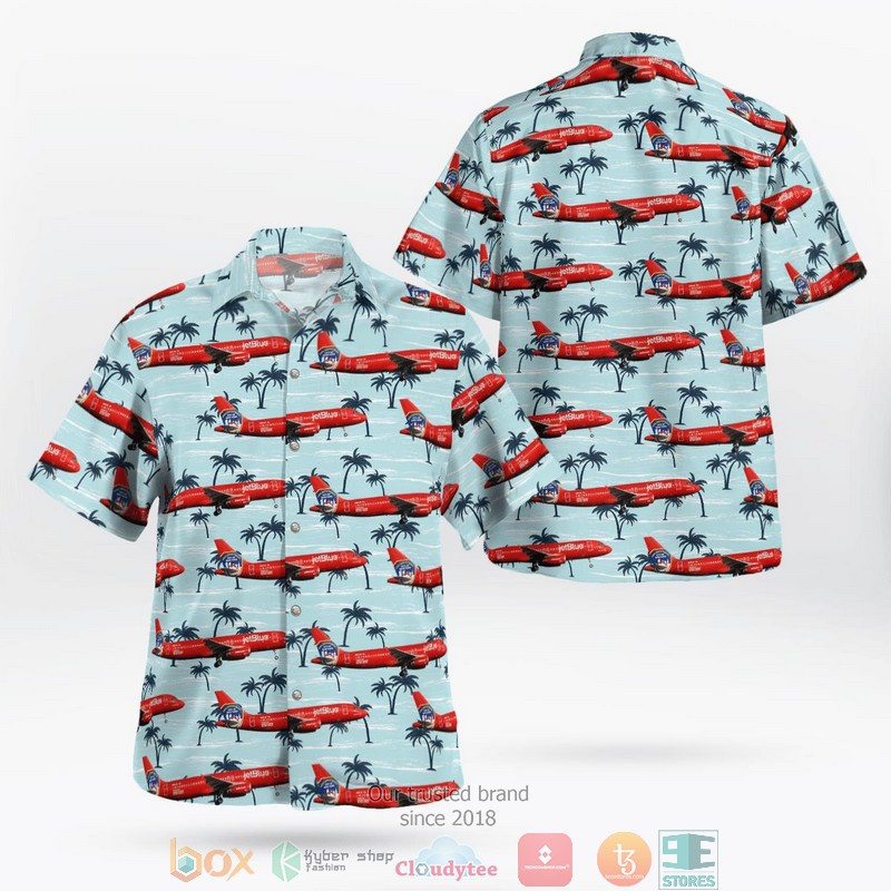 JetBlue Airbus A321 Hawaiian Shirt