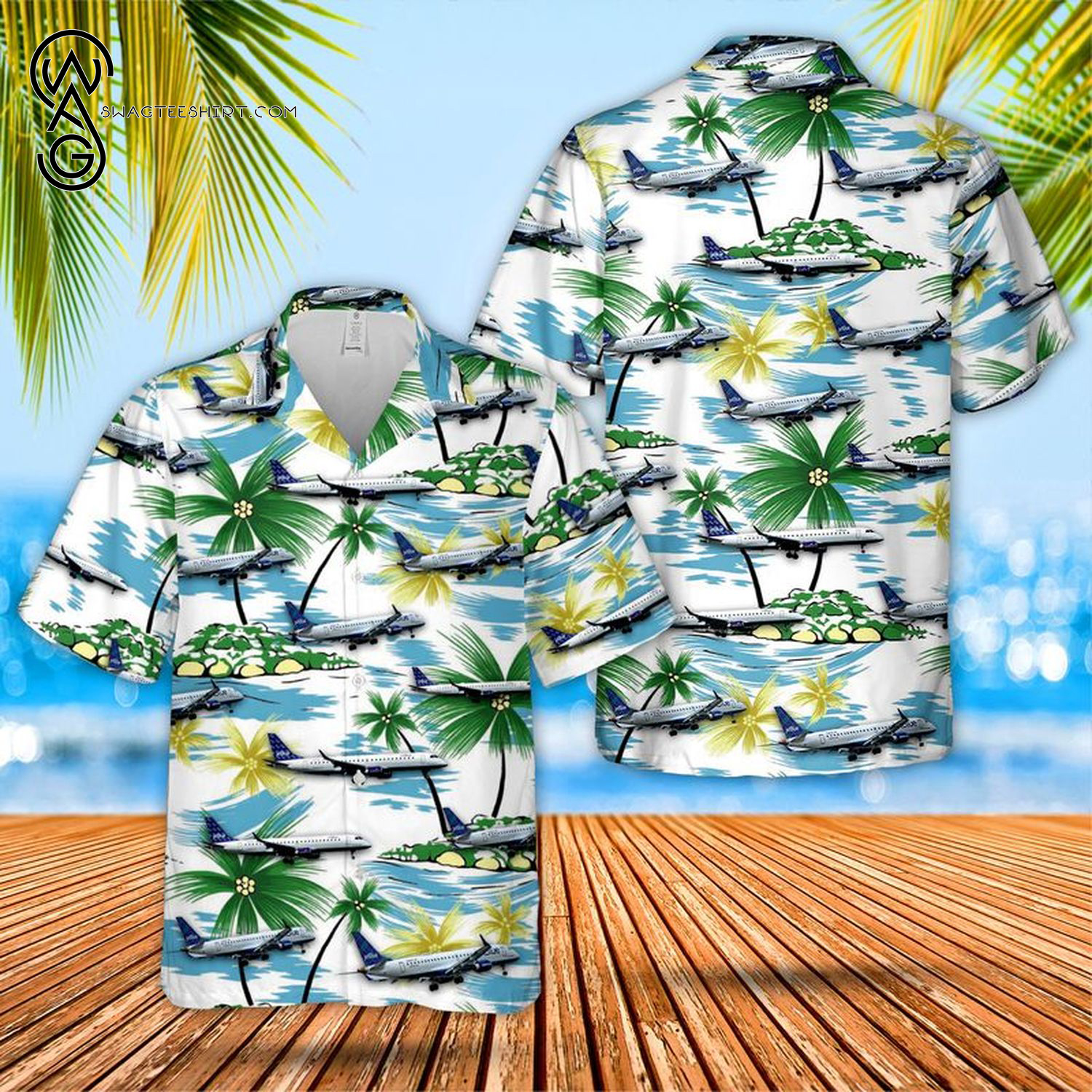 Jim Carrey Ace Ventura Pet Detective Hawaiian Shirt And Beach Shorts